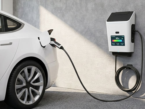 Solar-Ladepunkt fürs E-Fahrzeug